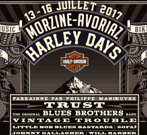 Morzine Harley Days 2017