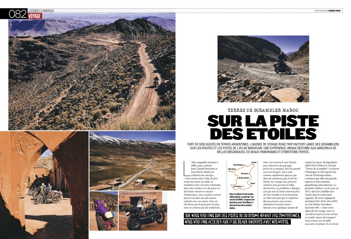 Freeway Magazine #317 – Ride en scrambler H-D au Maroc