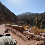 La Cuesta de Miranda sur un voyage moto Harley en Argentine