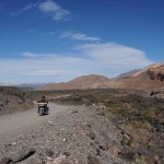 La Route 40 en Argentine sur un voyage moto Harley