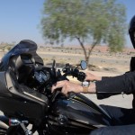 Une Harley-Davidson Road Glide au Maroc sur un voyage moto Harley