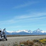 Le Fitz Roy sur un voyage moto Harley en Patagonie