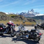 Le Fitz Roy en Patagonie lors d'un voyage moto Harley en Argentine