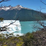 Le Glacier Perito Moreno lors d'un voyage moto Harley en Patagonie