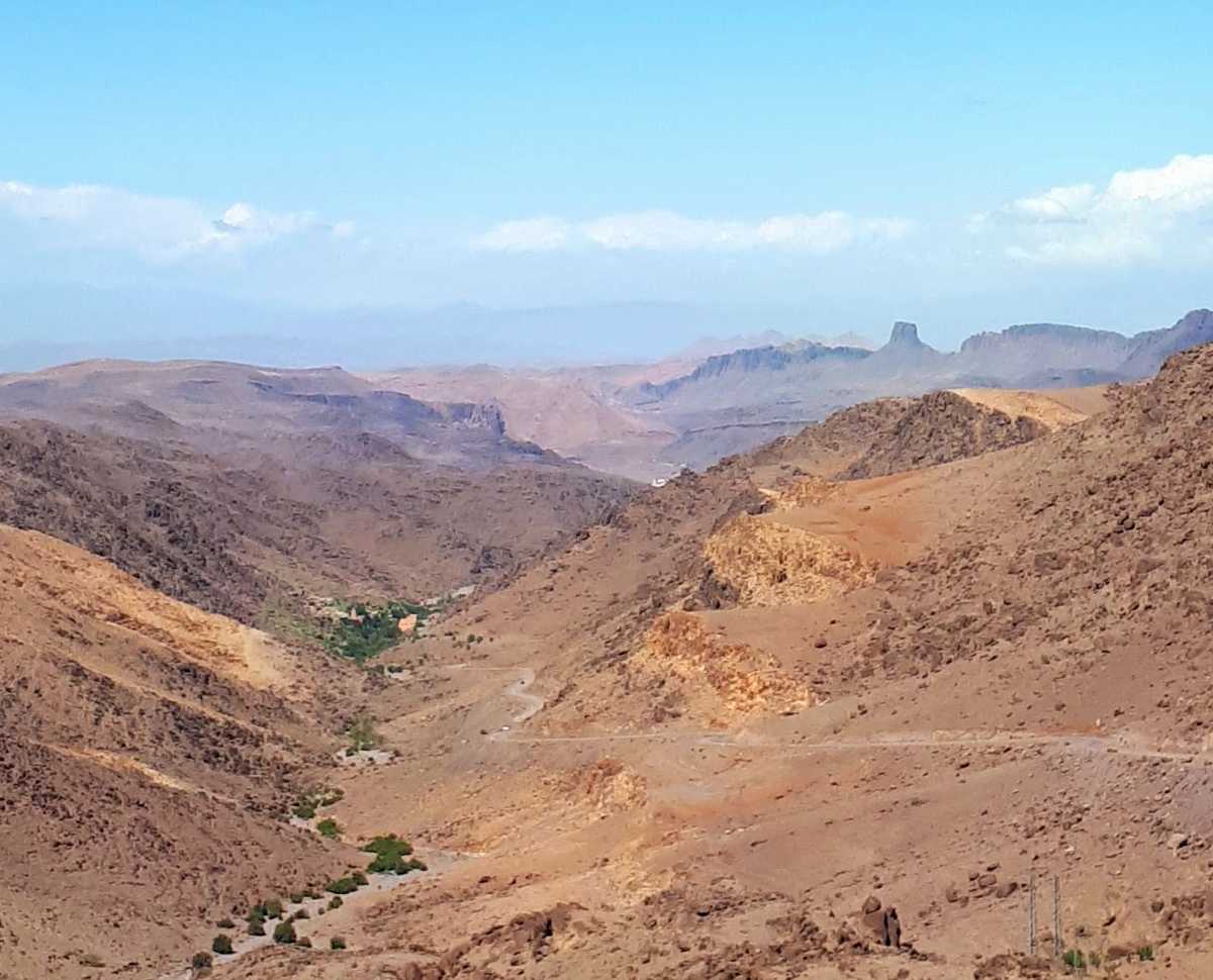 Panorama de l'anti-atlas au Maroc